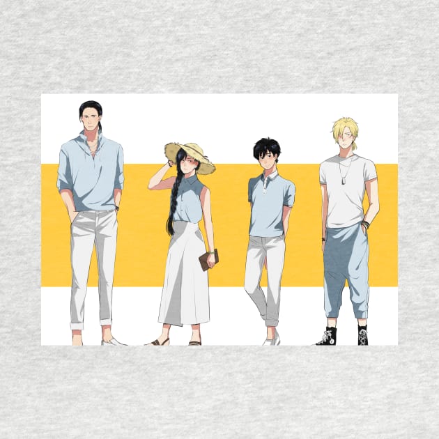 Banana Fish Summer by MykaAndSalmon